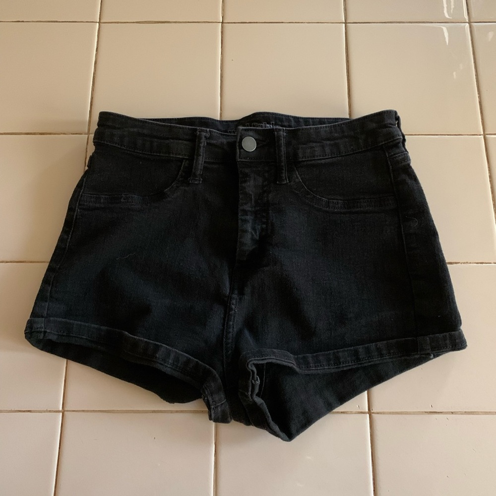Wild Fable Women’s Jean Black Shorts- 8